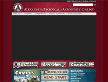 Tablet Screenshot of alextech.edu